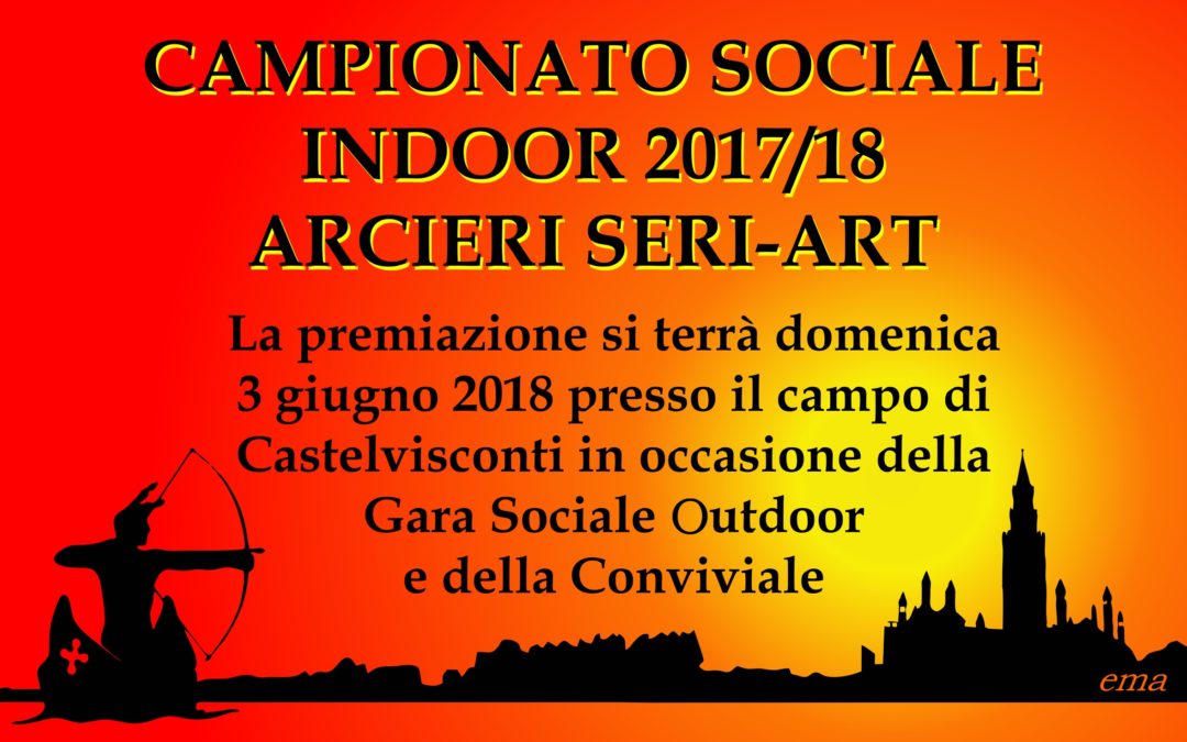 CLASSIFICA FINALE CAMP. SOCIALE INDOOR SERI-ART