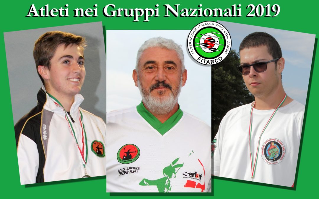 GRUPPI NAZIONALI 2019 – NEW ENTRY PER PAOLO, RICONFERMA PER DAVID