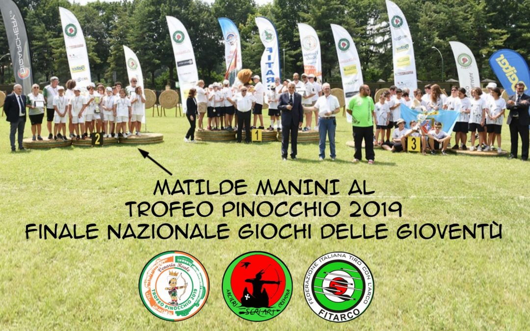 MATILDE MANINI A TORINO PER IL TROFEO “PINOCCHIO” – QUESTO E’ SOLO L’INIZIO, COMPLIMENTI.